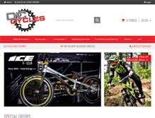Tablet Screenshot of dccycles.co.uk